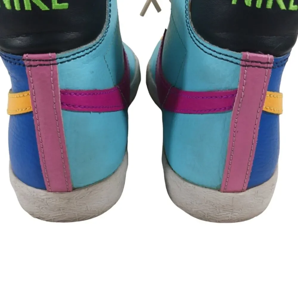 Nike Blazer Multi Color Sneakers GUC size 5Y S2284